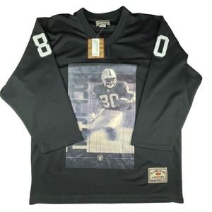 Raiders Jerry Rice NFL football jersey Jeff Hamilton Players of the Century